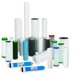 Ūdens filtru kārtridži un membrānas