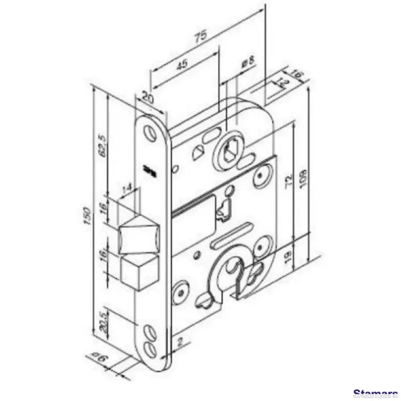 Slēdzenes 2018 Melns