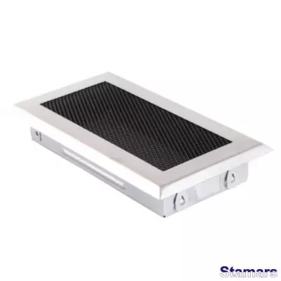 Kamīna reste, matēts hroms