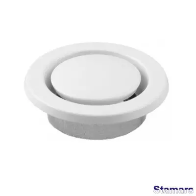 Ventilācijas vārsts AW125 balts