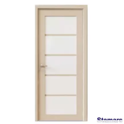 Durvis Kvadro 05 Balināts ozols Finierējums