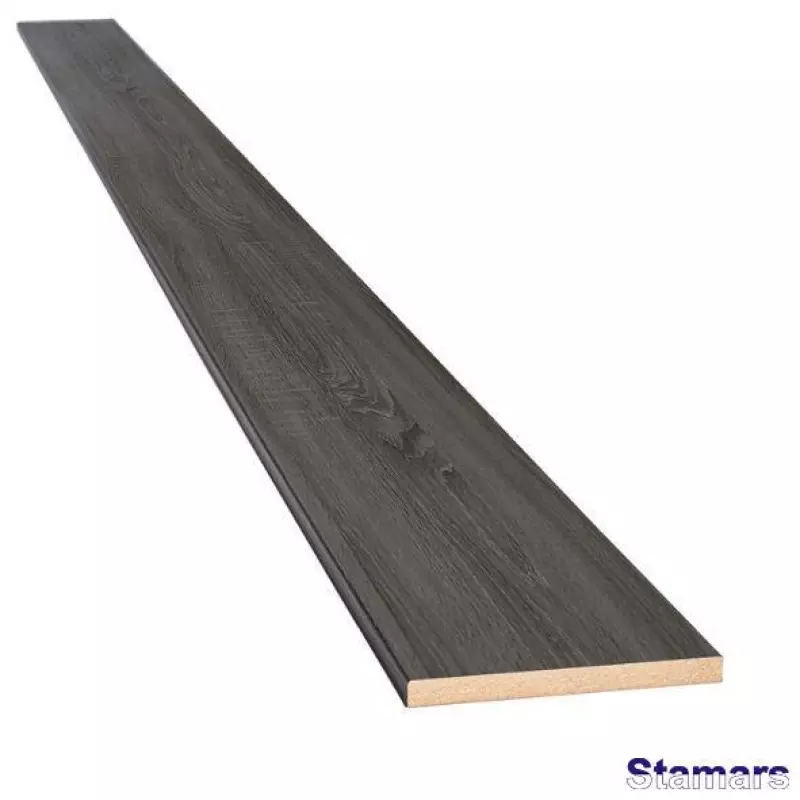 Durvju portālu komplekts MDF Pelēks Lamināts