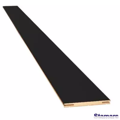 Durvju portālu komplekts MDF Melns matēts teleskopiskais CPL