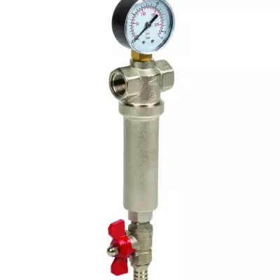 Mehāniskais ūdens filtrs ar nerūsējošā tērauda sieta kārtridžu, HSH 1 serija