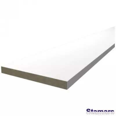 Durvju portālu komplekts MDF Balts PVC