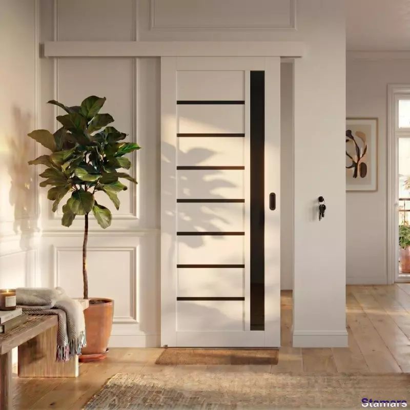 Durvis Arkadia Balts BLK PVC deluxe