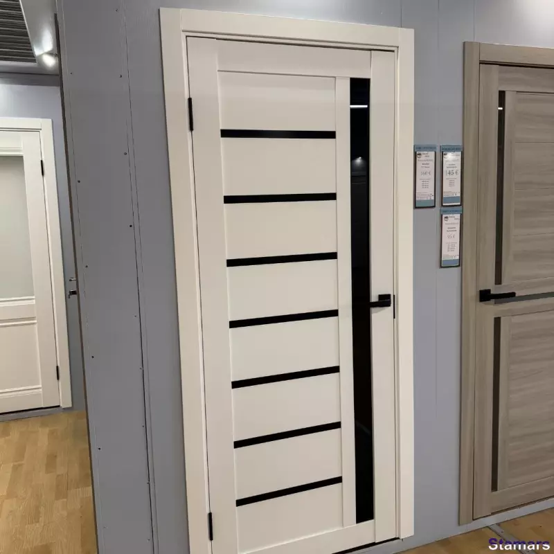 Durvis Arkadia Balts BLK PVC deluxe