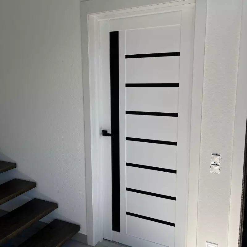 Durvis Arkadia Balts BLK PVC deluxe