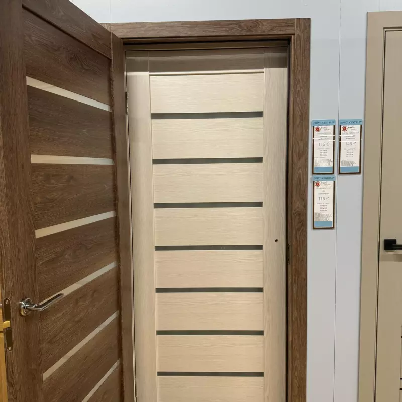 Durvis Omega Latte EKOfinierējums