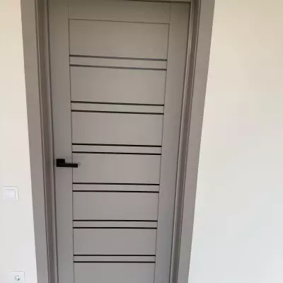 Durvis Dominica BLK Šellgrey PP Premium