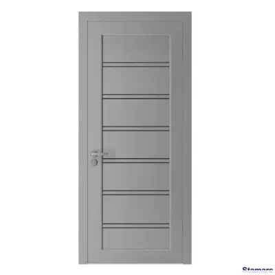 Durvis Dominica BLK Šellgrey PP Premium