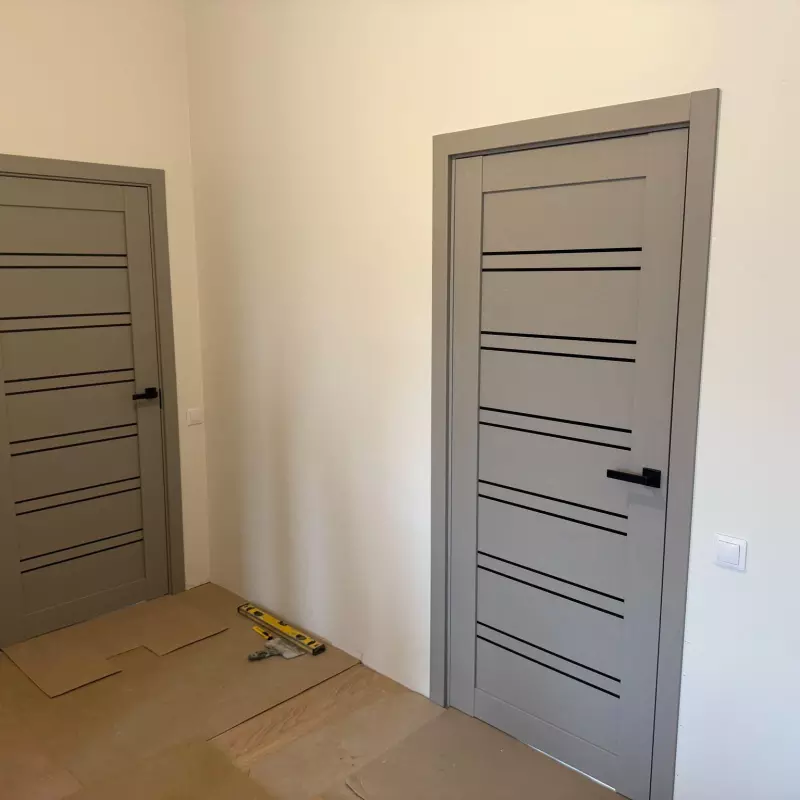 Durvis Dominica BLK Šellgrey PP Premium