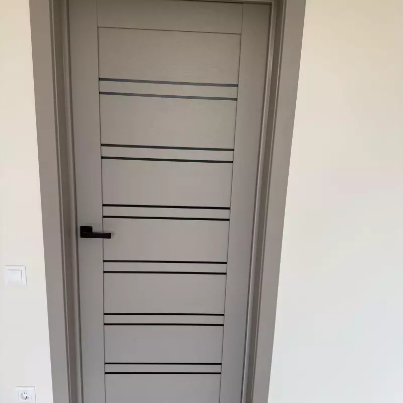 Durvis Dominica BLK Šellgrey PP Premium