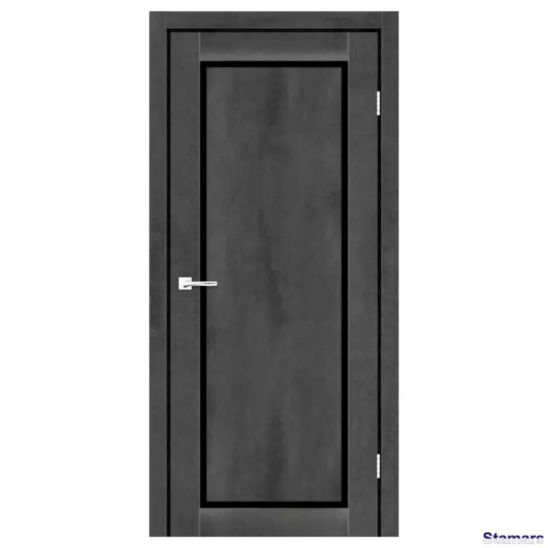 Durvis Legacy Tumšs betons BLK PVC