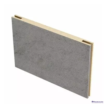 Durvju portāls MDF Tumšs betons PVC teleskopiskais