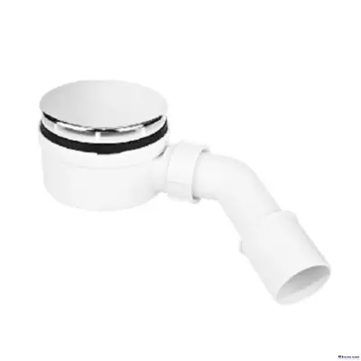 Sifons dušas paliknim ar tīrīšanu no augša