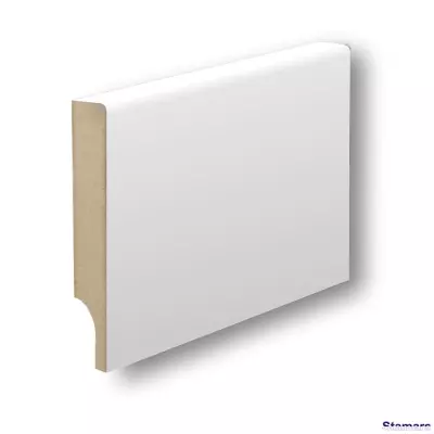 Grīdlistes MDF Gaiši pelēks(RAL 7047) Emalija