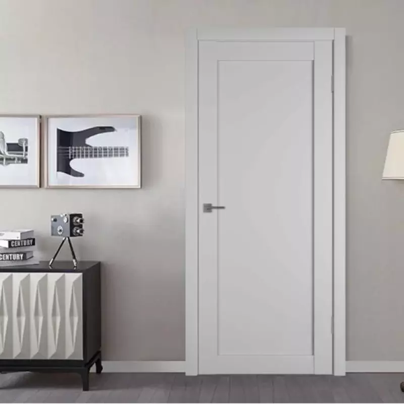 Durvis LUNA Pelēks matēts PVC Deluxe