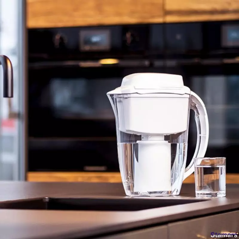 Gudra ūdens filtrēšanas krūze J.SHMIDT 500, Balts