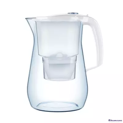 Ūdens filtrēšanas Stikla (Tritan) krūze ONYX MFP, Balts