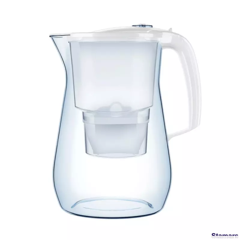 Ūdens filtrēšanas Stikla (Tritan) krūze ONYX MFP, Balts