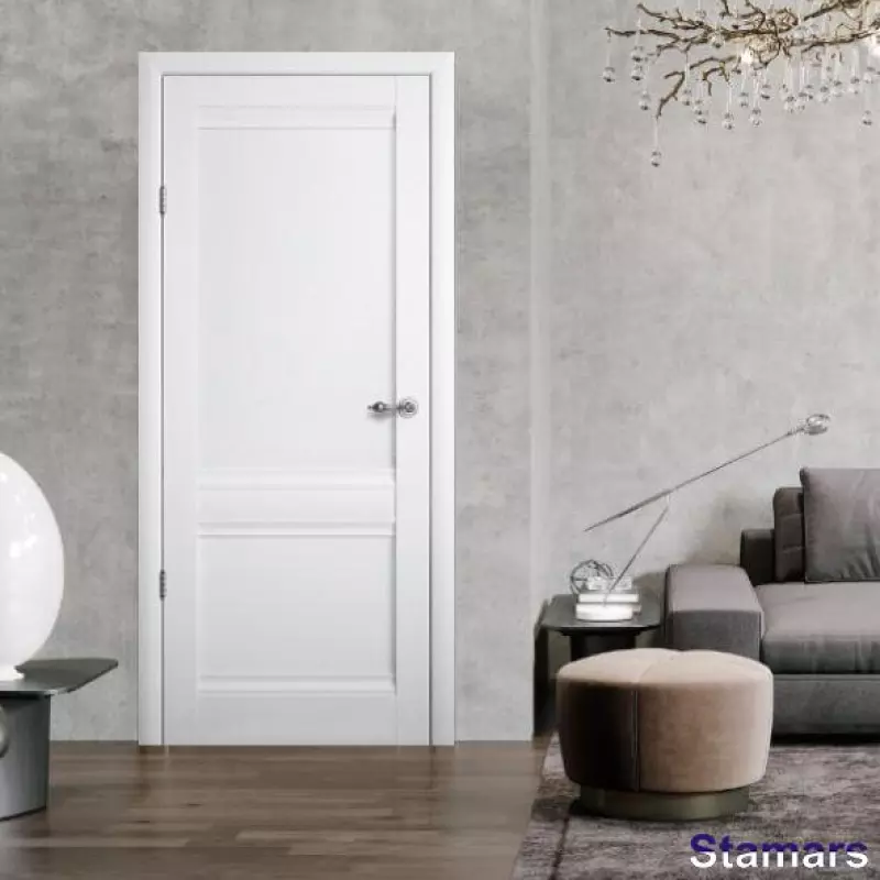 Durvis Kapital 01 Balts matēts PP Premium