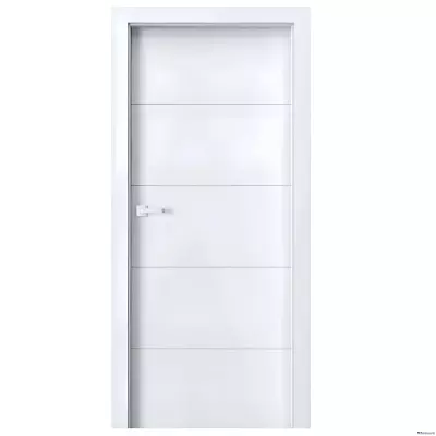 Durvis City line (NEO CLASSIC) Balta emalja