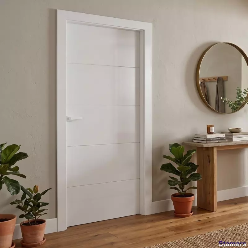 Durvis City line (NEO CLASSIC) Balta emalja