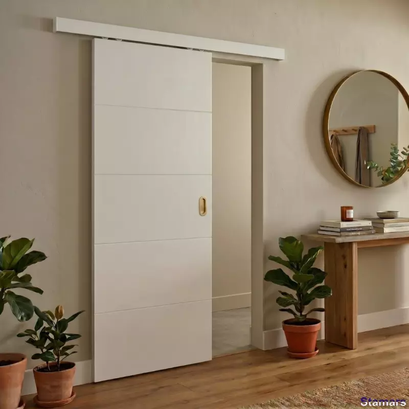 Durvis City line (NEO CLASSIC) Balta emalja