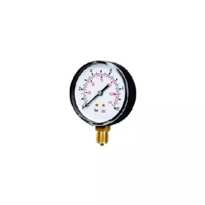 Manometrs 63mm radiālais