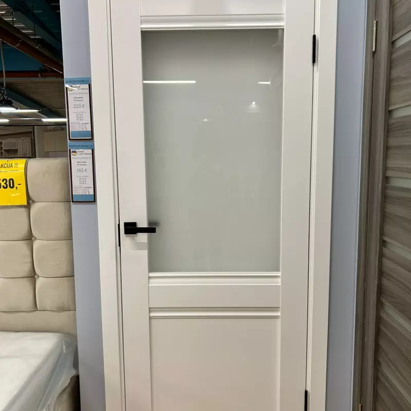 Durvis Kapital 02 Balts matēts PP Premium