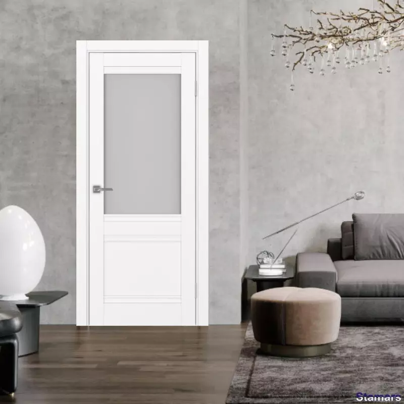 Durvis Kapital 02 Balts matēts PP Premium