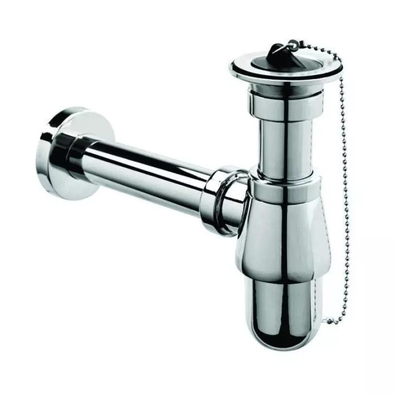 Sifons izlietnei hromēts, misiņš