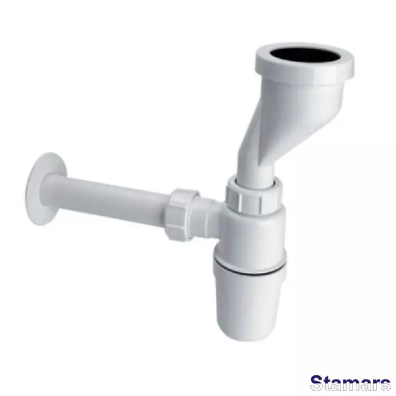 Sifons pisuāram ar nobīdi, ar lūpu  blīvējumu