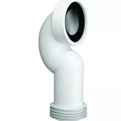 WC pieslēgums 90°