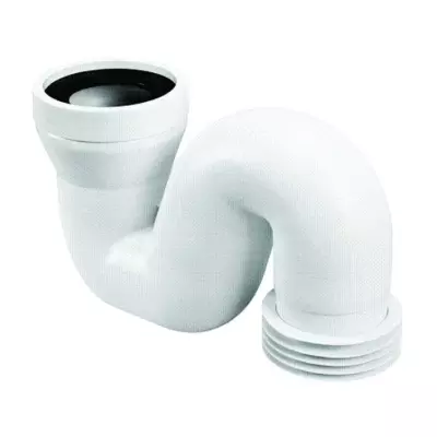 WC pieslēgums 90° S-formas