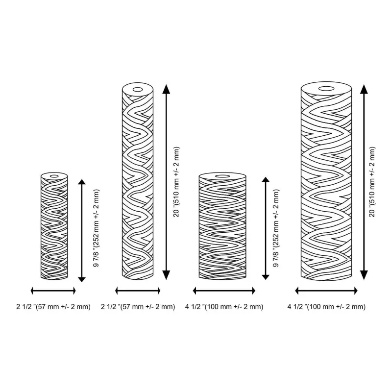 Ūdens filtru mehāniskie polipropilēna diega kārtridži FCPP sērijas 20”BB Aquafilter