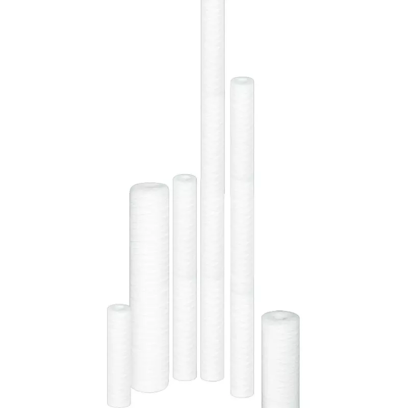 Ūdens filtru mehāniskie polipropilēna diega kārtridži FCPP sērijas 10”BB Aquafilter