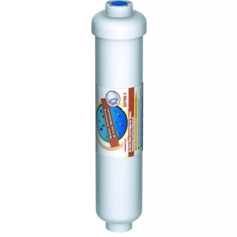 Ūdens filtru atdzelžošanas un mīkstināšanas kārtridži In-line AISTRO-2 sērijas Aquafilter