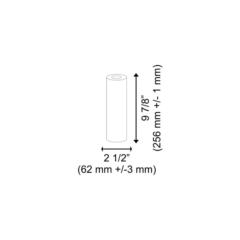 Ūdens filtru mehāniskie polipropilēna šķiedras kārtridži FCPS sērijas 10” Aquafilter