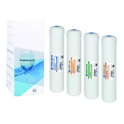 Ūdens filtru kārtridžu maiņas komplekts EXCITO-CLR-CRT sērijas Aquafilter