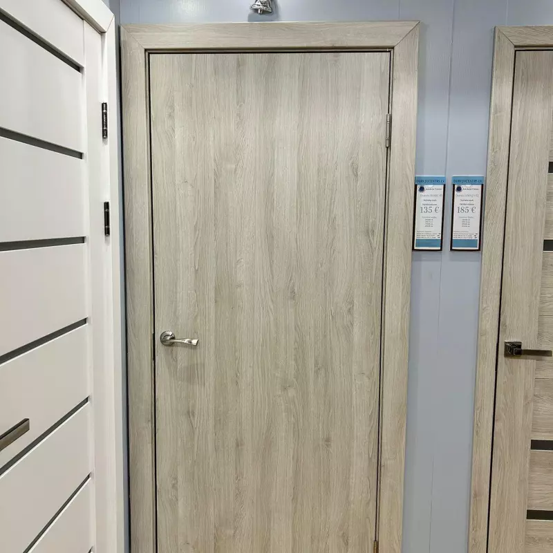 Durvis Basic 01 Sudraba ozols EKOfinierējums