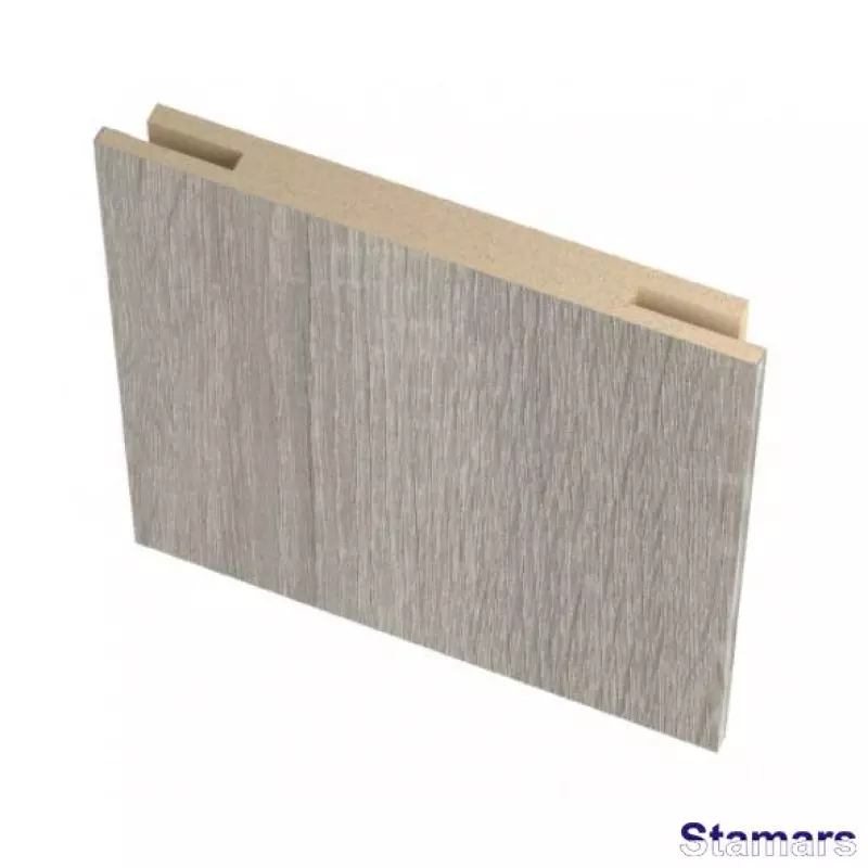 Durvju portālu komplekts MDF Grey sonoma Teleskopiskais PVC